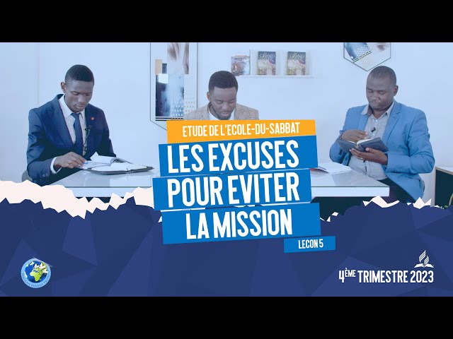 TRIMESTRE IV ECOLE DU SABBAT LECON  5