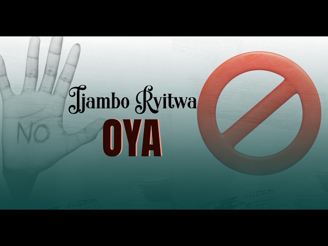 Ijambo Rikomeye Ryitwa Oya by Yves Tumukunde