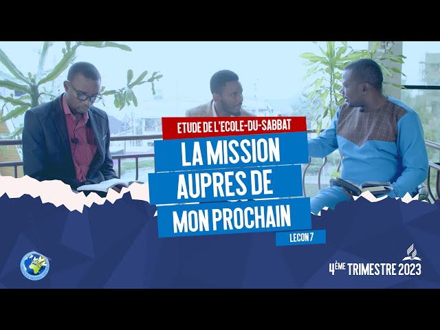 TRIMESTRE IV ECOLE DU SABBAT LECON  7