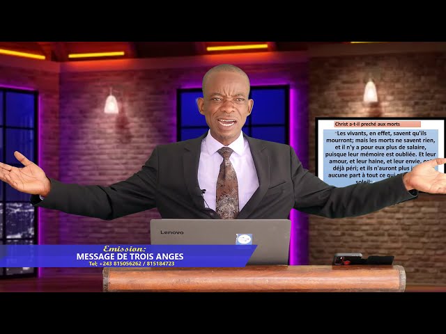 02.Pasteur George NTUMBA: 1Pierre 4:6-- Christ est-il allé prêcher aux morts ?