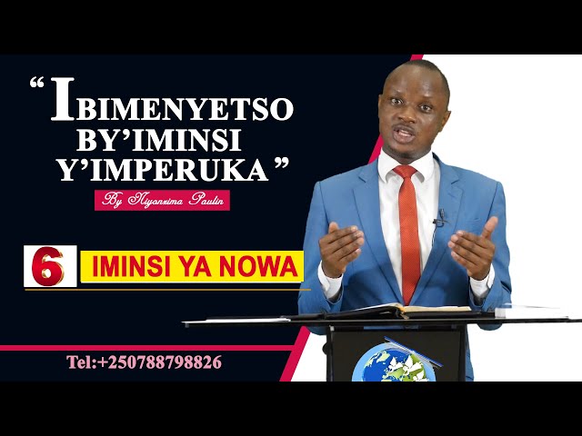 6.Niyonzima Paulin: Iminsi yo kwa Nowa