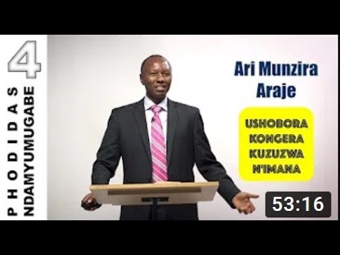 #4 Ushobora Kongera Kuzuzwa n'Imana
