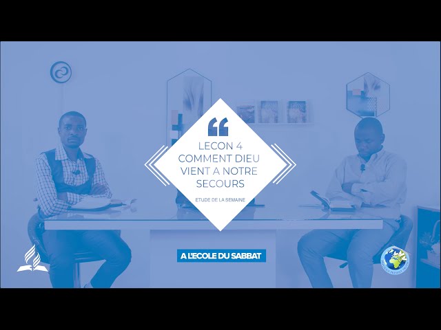TRIMESTRE III ECOLE DU SABBAT LECON 4