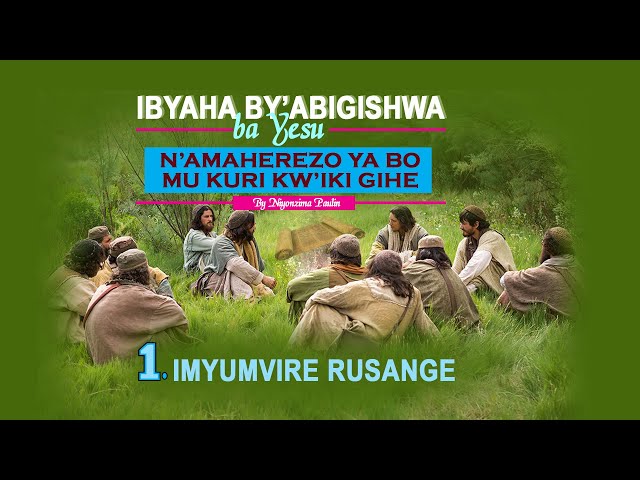 1. Niyonzima Paulin: Ibyaha by'Abigishwa ba Yesu -- Igitekerezo Rusange
