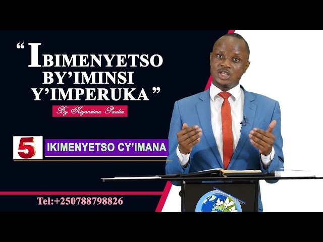 5.Niyonzima Paulin: Ikimenyetso cy'Imana