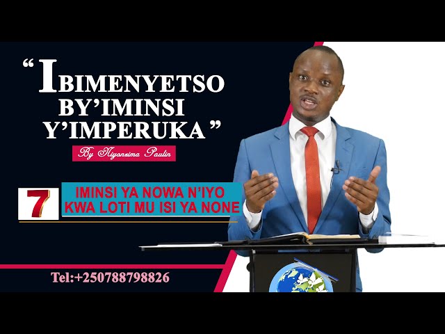 7.Niyonzima Paulin: Iminsi ya Nowa n'iminsi ya Loti mu isi ya none