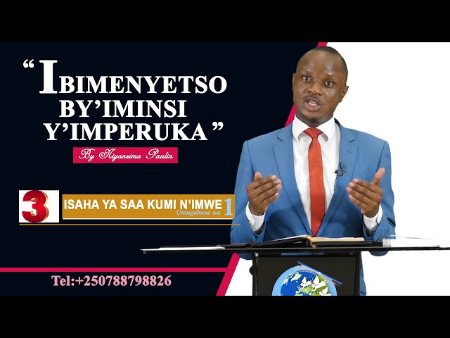 3.Niyonzima Paulin: Isaha ya saa kumi n'imwe