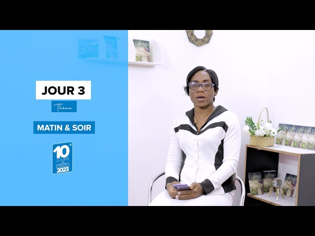 TROISIEME JOUR DE PRIERE