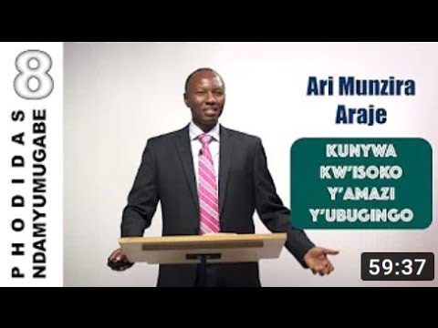 #8 Kunywa kw’Isoko y’Amazi y’Ubugingo 1