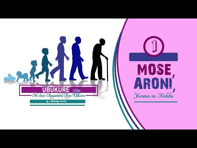 1.Muhashyi Charles: Ubukure Ufite: Aroni, Mose,Yosuwa na Kalebu
