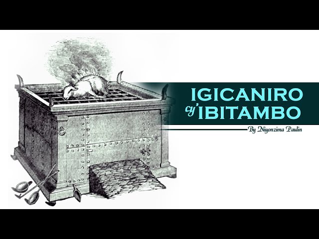 3.Niyonzima Paulin: Igicaniro cy'Ibitambo