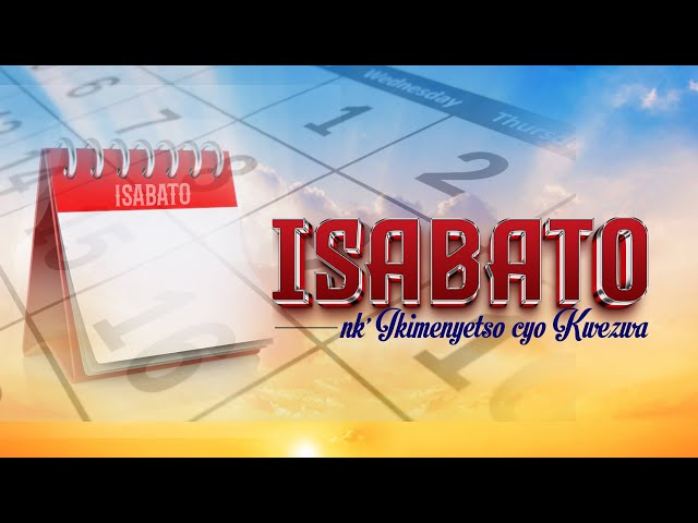 3. Isabato nk'Ikimenyetso cyo Kwezwa